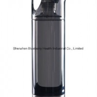 Hydrogen Water Bottle with Minim Titanium Plates to Produce High Negative Potention and Hydrogen