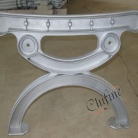 Aluminum Casting Outdoor Bench by Die Casting for Garden Furniture