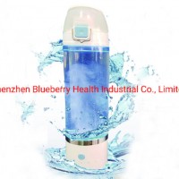 Hydrogen Water Generator/Alkaline Energy Cup/Hydrogen Rich Water Maker 1000ppb 380ml with USB Charge