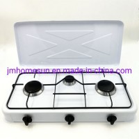 Hot Selling European Type 3 Burner Gas Stove with Cover  Item: HS-E03A Euro Type Gas Cooker