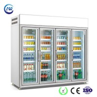 Beverage Glass Door Cooler Refrigeration Unit (LG-135)