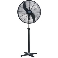 26" Heavy Duty Metallic Industrial Electric Pedestal Fan of Aluminum Blade Copper Motor Wtsf26m