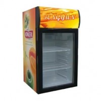 55L Refrigerated Display Cabinet Food Drink Display Cooler Sc-55h