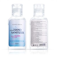 Waterless Antibacterial 70% Alcohol Instant Gel Hand Sanitizer