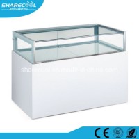 Air Cooling Marble Base Chocolate Display Showcase