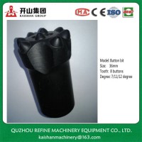 36mm 8 Buttons HSS Cobalt 12 degree Drill Bits for Quarry Site