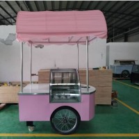 Paletas Popsicle Cart with Free Logo Sticker