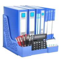 Office Supply Multi-Function Large Volumes Plastic File Tray