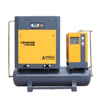 15kw Heavy Duty Electric Air Compressors Screw Compressor with Dryer Tank