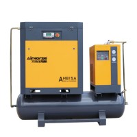 15HP 3in1 Combined Portable Screw Air Compressor with 300L Tank
