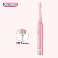 Kids Wireless Charging Sound Wave Type Sterilizing Electric Toothbrush