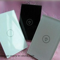 Tempered Switch Panel Touch Glass with Function Button Design