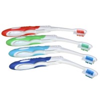 Disposable Airline Toothbrush with Customized Logo  Foldable