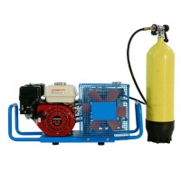 USA Free Shipping 3HP 3.5cfm 4500psi Gasoline High Pressure Air Compressor for Paintball/Scuba/Fire 