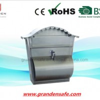 Stainless Steel Mailbox with News Paper Tube (GL-01F)