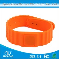 Wholesale Eco-Friendly 125kHz Silicone RFID Wristband for Access Control