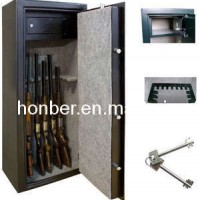 Steel Long Gun Safe of Key Lock and Handle