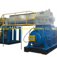 Brick Making Machine Jky60-60 Double-Stage Vacuum Extruder (with 2 mud-strip outlets) Brick Machine