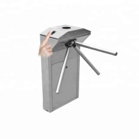 RFID & Fingerprint Drop Arm Tripod Turnstile (TS1022S)