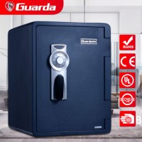 Guarda 1-Hour Fireproof Strong Safe Box Water Resistant Burglar Safe for Digital Media Security  2.1