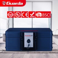 Guarda 30 Mins Fire Proof Chest Seal Waterproof Safe Box for B5 Size Certificate or Envelopes  Key L