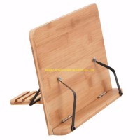 Quality Office Bamboo Reading Stand Table Holder Rack Tray