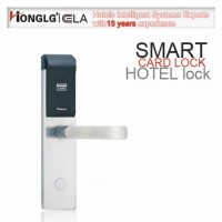 2017 Popular SUS304 RFID Card Keypad Hotel Lock