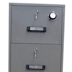 1 Hour Fire Resistant Filing Cabinet  Special Vertical Cabinet (680FRD-4014)图1