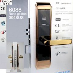 European Mortise Electronic Locksmith for Hotel Apartment Office (HA6088)图1