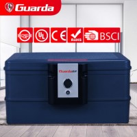 Guarda 30-Mins A4 Paper Fire and Water Proof Safe  portable Design Utility Safe Box  9.8L