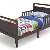 Wooden Sleigh Toddler Bed