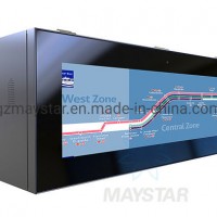 11"~86" Outdoor Waterproof All Weather IP65 IP55 Ultra Wide Stretched Bar LCD Display for