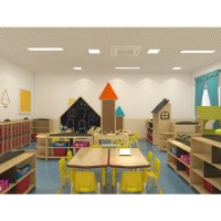 Cowboy Cheap Solid Wood Furniture for Children Nursery Daycare