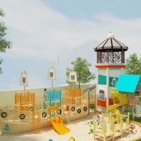 Amusement Commercial Outdoor Water Park Playground Project