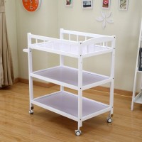 Solid Wood Big Space Removable 0-3 Years Baby Infant Diaper Changing Table