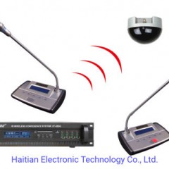 Ht-8500 Series IR Wireless Conference System Wireless Microphone图1