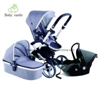 En 1888 Luxury Fashion Aluminum Baby Stroller with Seat or Carry Cot or Carseat