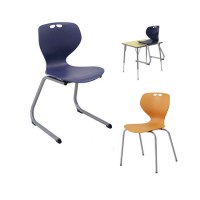 High Quality Attached School Desks and Chair