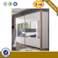 Fashion Slide Doors Home Living Room Bedroom MDF Cabinet Wardrobe (UL-HMN037)