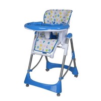 Wholesale Adjustable Leg Steel Baby Dinner Seat Feeding High Chair