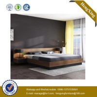 Cheap Price Wooden Home Bedroom Furniture King Size Hotel Bed