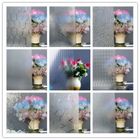 3-6mm Rolled /Textured /Figured /Patterned Glass with Bamboo  Flora  Mistlite etc. Pattern