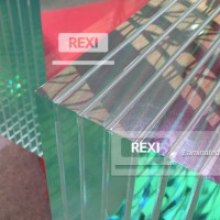 Thickness 6.38mm-40.28 mm clear  Low Iron  Float  Annealed Laminated Glass