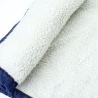 Knitting Polyester Sheepskin Sherpa Fleece Velour Fleece Garment Jacket Apparel Fabric