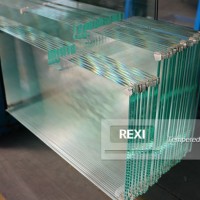 3mm-19mm flat/curved Architectural Building Tempered Toughened Glass