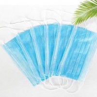 Non-Woven Fabric Disposable Medical 3-Ply Face Mask