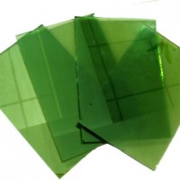 Dark Green Reflective Glass