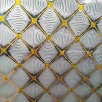 Frosted Satin Glass Decorative Glass for Casino /Hotels / Homes Decorations