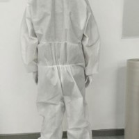 Disposable Protective Coverall Protective Clothing Protective Suit Against Chemical Splashes