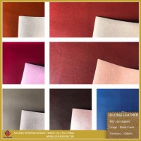 Faux Artificial Color Changed PU Synthetic Leather for Notebook Cover